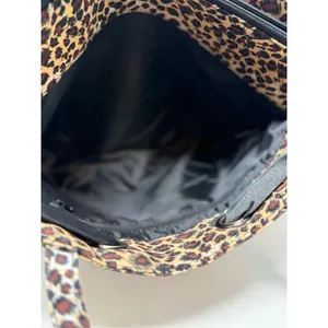 Women's Animal Print Handbag Three Sections Side Zipper Two Side Pockets thumbnail 8