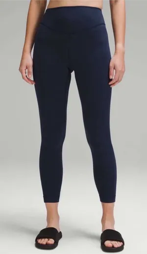 Lululemon Wunder Under SmoothCover High-Rise Tight 25" size 14 thumbnail 1