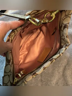 Coach F16879 Bleeker Leather Floral Carly Shoulder Bag thumbnail 9