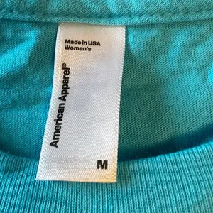 American Apparel Turquoise Graphic Tee thumbnail 3