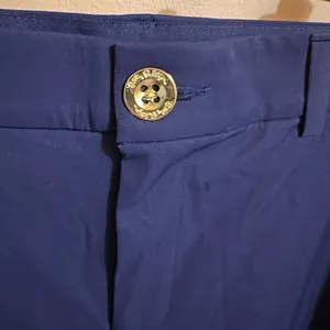 NWT Lilly Pulitzer Travel UPF 50+ Trousers in True Navy thumbnail 10