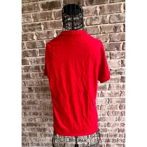 Champion Vintage Georgia Bulldogs T Shirt Large Red Short Sleeves Embroi… thumbnail 9