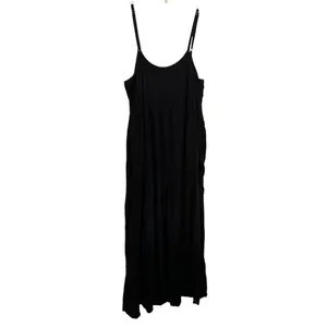 Lulus Favorite of the Day Tiered Maxi Dress Women XL Lined Black Boho Beach thumbnail 4