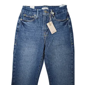 Good American Good Classic‎ Raw Hem Jeans 2/26 NWT thumbnail 3