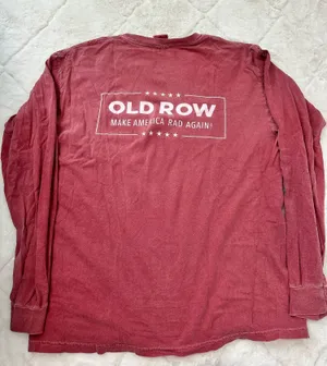 Old Row Long Sleeve T-Shirt Comfort Colors thumbnail 1