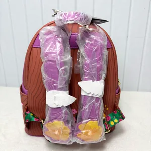 Loungefly Disney Rapunzel‎ Storybook Backpack - Brown and Purple thumbnail 3