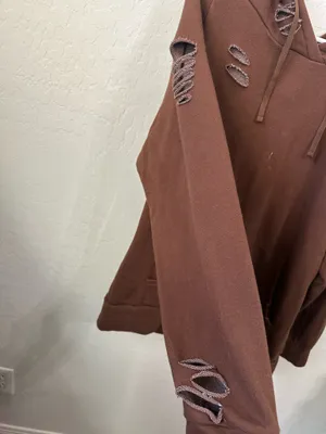 Hoodie Brown Size L thumbnail 4
