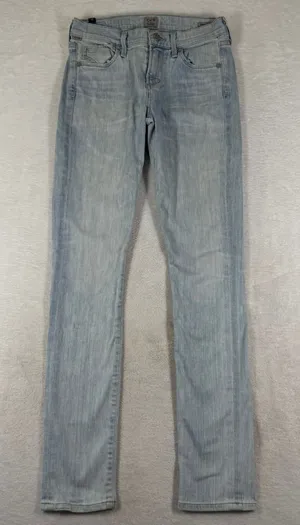 Citizens of Humanity Avedon Ultra Skinny Jeans Light Wash Blue Size 25 Low Rise thumbnail 1