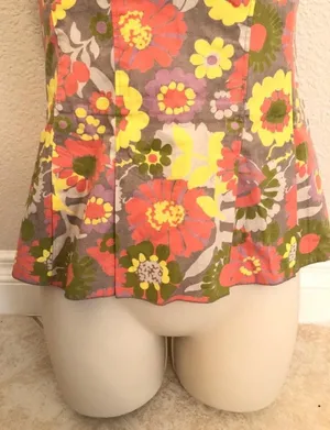 Fossil Like new adorable lace up back top. Sz S thumbnail 3