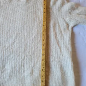Aritzia Wilfred Alpaca & Wool Cozy Cream Sweater Size L thumbnail 6