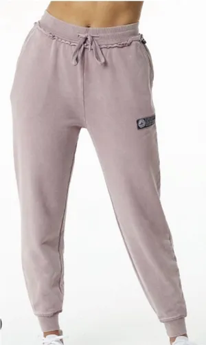 ALPHALETE WOMEN'S Terry Oversized Jogger- Rose Quartz ,size Small thumbnail 1