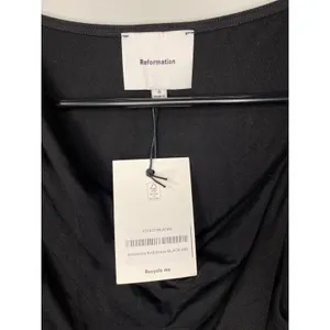 NWT Reformation Anastasia Knit Mini Dress Black Size Small thumbnail 3