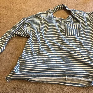 Free people beach‎ striped blouse xs thumbnail 1