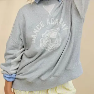 Aerie Crewneck Sweatshirt Oversized Pullover thumbnail 1
