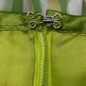 Amanda Lane‎ Retro Lime Green Polka Dot Summer Dress Size 10 thumbnail 7