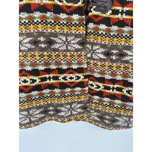 One World Live and Let Live Women M Knit‎ Cardigan Sweater Southwest Boho Aztec thumbnail 3