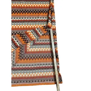 Cider Womens Bright Orange Multicolor Sweater‎ Bodycon Midi Dress Sz 1X thumbnail 5