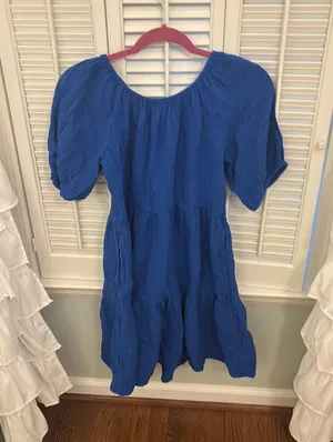 Cute blue Old Navy dress thumbnail 1