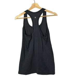 Lululemon Run‎ Swiftly Tech Fitted Tank Top Heathered Cadet Blue Striped 8 thumbnail 4