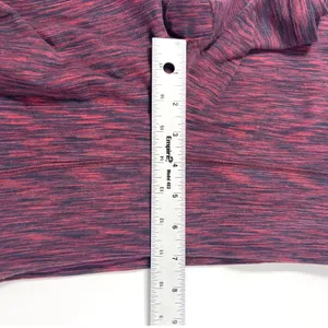Alo Yoga Big Waves Short Small Garnet Space Dye Yoga Shorts Pilates Barre Gym thumbnail 9