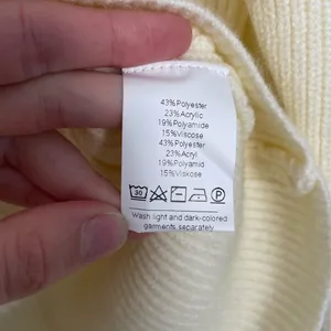 NWT Grace Karin Cream Knit Blazer Cardigan L thumbnail 3