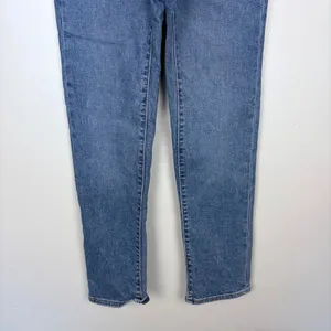Levi's Wedgie‎ Straight Jeans Medium Wash High Rise Casual Classic Basic Size 24 thumbnail 4