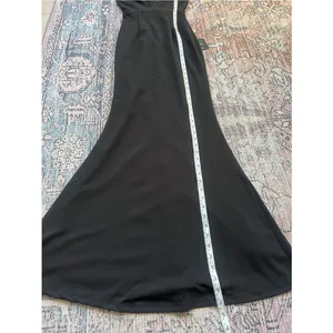 Lulu’s Melora Black Sleeveless Maxi Dress Elegant Black V-Neck Evening Dress NWT thumbnail 13
