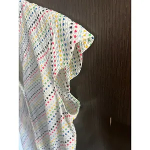 Lilly pultizer white dot shirt ruffle size‎ 6 thumbnail 4