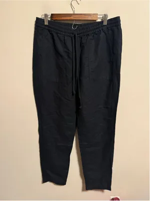 J.Crew Seaside Linen Blend Pant- Size Medium Tall thumbnail 6