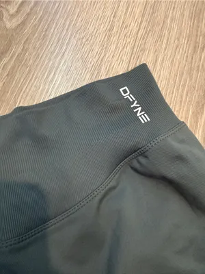 DFYNE Dynamic Leggings Steel Green Size Small Gray thumbnail 3