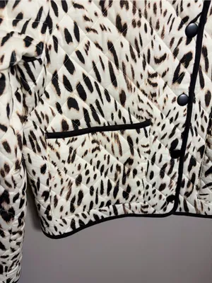 Sanctuary Quilted Jacket Animal Print NWT $129 thumbnail 7