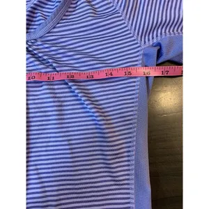 The North Face T Shirt Womens Medium Purple Stripes Outdoorsy Hiking‎ READ thumbnail 12