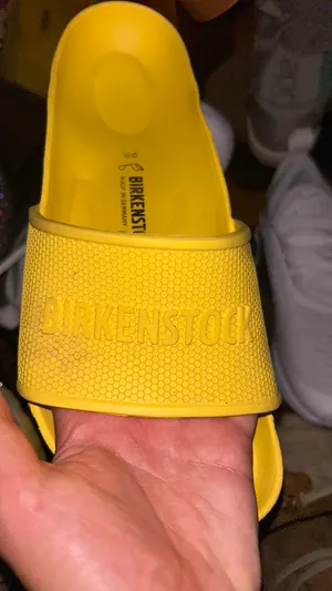 Yellow Birkenstock Rubber Sandals thumbnail 3
