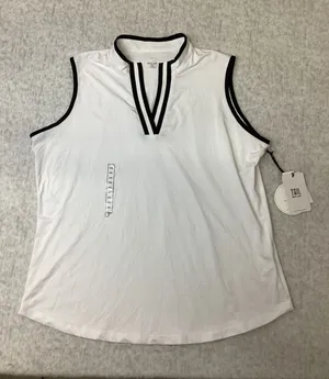 Tail White Label‎ Womens XXL Sleeveless Golf Top Chalk White GH8236-1204 NWT thumbnail 1
