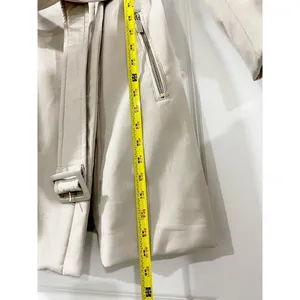 Kenneth Cole New York Beige Belted Trench Coat Women’s XS Classic Chic thumbnail 12