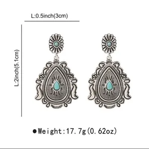Western Earrings Silver thumbnail 7