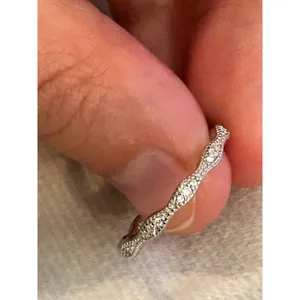 925 sterling silver ring band size 6.75 lot b32 thumbnail 3