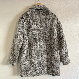 Abercrombie and Fitch Textured Oversized Wool Blend Blazer Jacket thumbnail 7