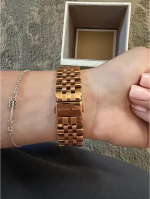 Michael Kors Rose Gold-Tone Watch thumbnail 3