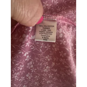 Christopher & Banks Vintage Y2K Floral Skirt Pink Ditsy Cottage Garden Feminine Romantic Size14 Midi thumbnail 4