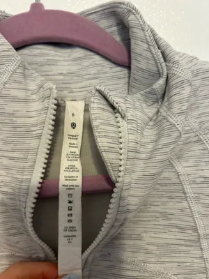 Vintage Lululemon Define Jacket in color Wee Are From Space Nimbus Battleship thumbnail 4