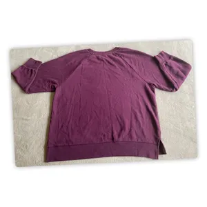 PINK Victoria's Secret Women's Studded Logo Sweatshirt Burgundy Size M thumbnail 4
