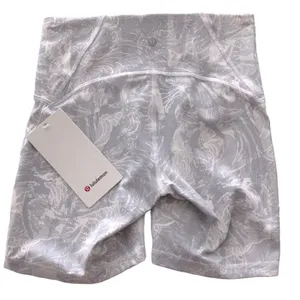 Lululemon Train Times Short 6 inseam Eternal Wave White / White Size 6 thumbnail 6