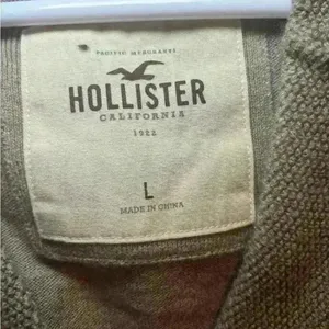 VTG Y2K Hollister Hooded Short Sleeve Shrug Cardigan Tan. Size Large. thumbnail 4