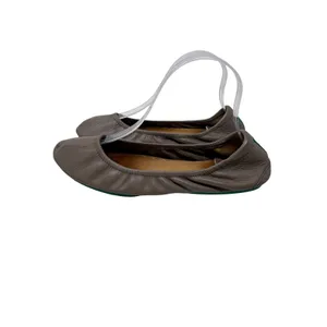 Tieks Taupe Leather Ballet Flats Foldable Travel Comfort Shoes Women 8 thumbnail 11
