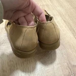 EARTH | Women's Tan Leather Elastic Strappy‎ Fisherman Cadged Sandals, Size 6.5 thumbnail 5