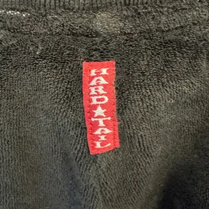 Y2K Hard Tail Forever Black French Terry Lounge Shorts Y-117B Small Made in USA thumbnail 4