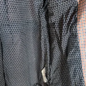 Roxy Navy & Orange Plaid Hooded Jacket Zip Front Women’s Size Medium thumbnail 11