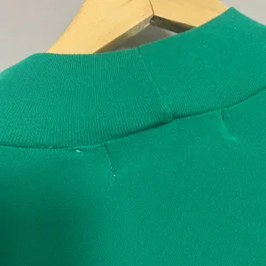 Karen Scott Vintage 90s Christmas Sweatshirt Gingerbread Man House Green Women Size XL Retro thumbnail 9