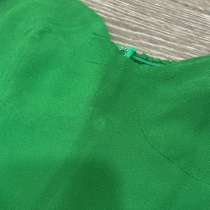 Reformation Kourtney Midi Slip Dress‎ Crepe Emerald Green Tie Straps High Slit thumbnail 8